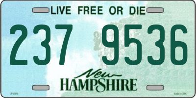 NH license plate 2379536