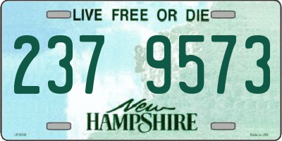 NH license plate 2379573
