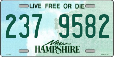 NH license plate 2379582