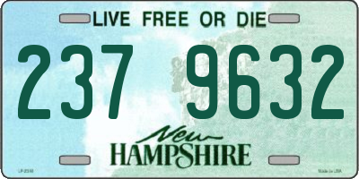 NH license plate 2379632
