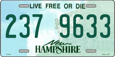 NH license plate 2379633