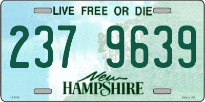 NH license plate 2379639