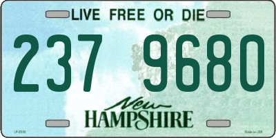 NH license plate 2379680