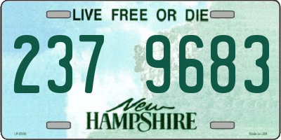 NH license plate 2379683