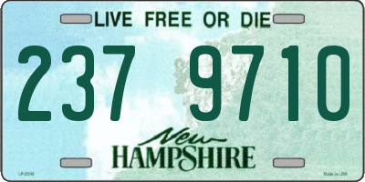NH license plate 2379710