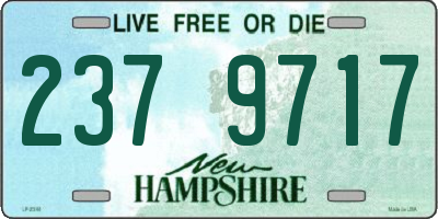 NH license plate 2379717