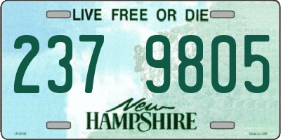 NH license plate 2379805