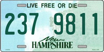 NH license plate 2379811