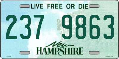 NH license plate 2379863