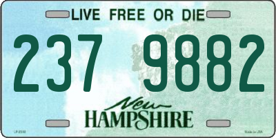 NH license plate 2379882