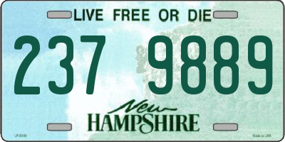 NH license plate 2379889