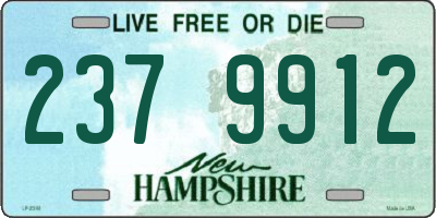 NH license plate 2379912