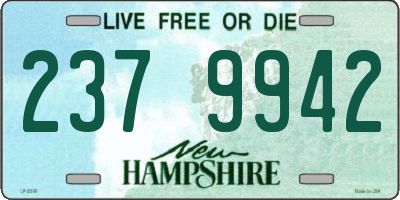 NH license plate 2379942