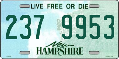 NH license plate 2379953