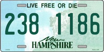 NH license plate 2381186