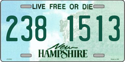 NH license plate 2381513