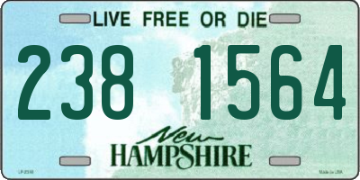 NH license plate 2381564