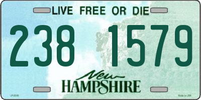 NH license plate 2381579
