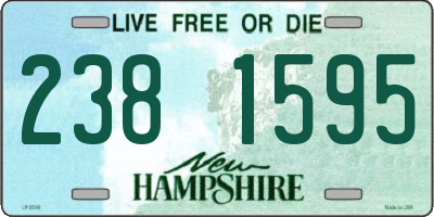 NH license plate 2381595