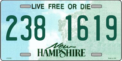 NH license plate 2381619