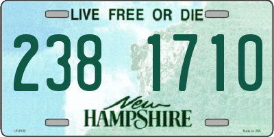 NH license plate 2381710