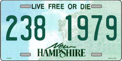 NH license plate 2381979