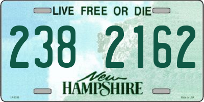 NH license plate 2382162
