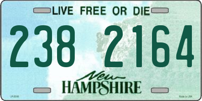 NH license plate 2382164