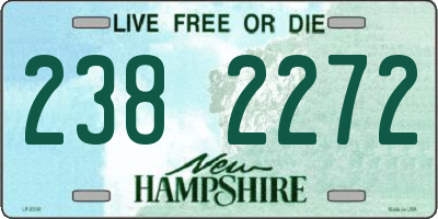 NH license plate 2382272