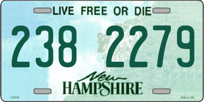 NH license plate 2382279