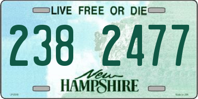 NH license plate 2382477