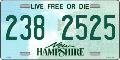 NH license plate 2382525