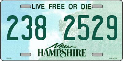 NH license plate 2382529