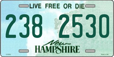 NH license plate 2382530