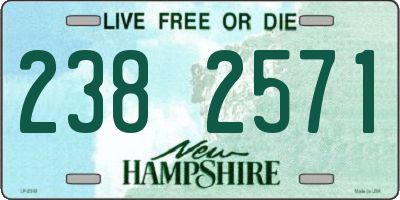 NH license plate 2382571