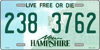 NH license plate 2383762