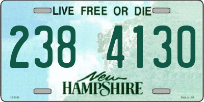 NH license plate 2384130
