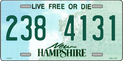 NH license plate 2384131