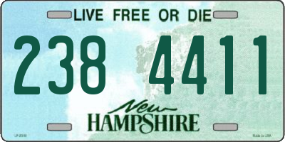 NH license plate 2384411
