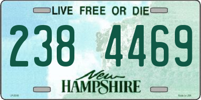 NH license plate 2384469