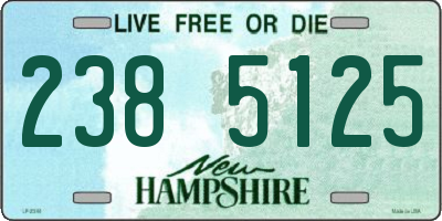 NH license plate 2385125