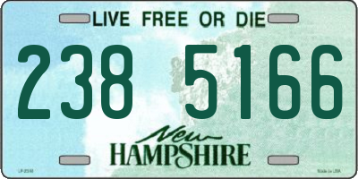 NH license plate 2385166