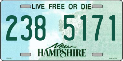 NH license plate 2385171
