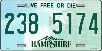 NH license plate 2385174