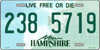 NH license plate 2385719
