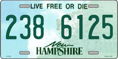 NH license plate 2386125