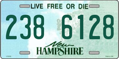 NH license plate 2386128