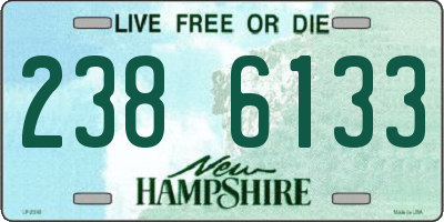 NH license plate 2386133