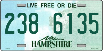 NH license plate 2386135