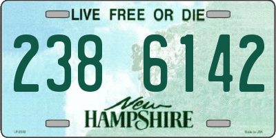 NH license plate 2386142